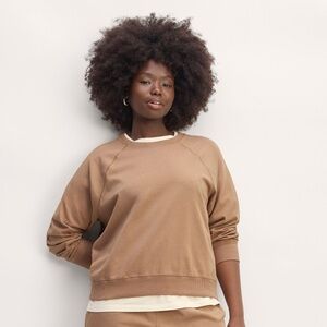 Everlane Women's Off-Duty Long-Sleeve T-Shirt in Chanterelle, Size Medium